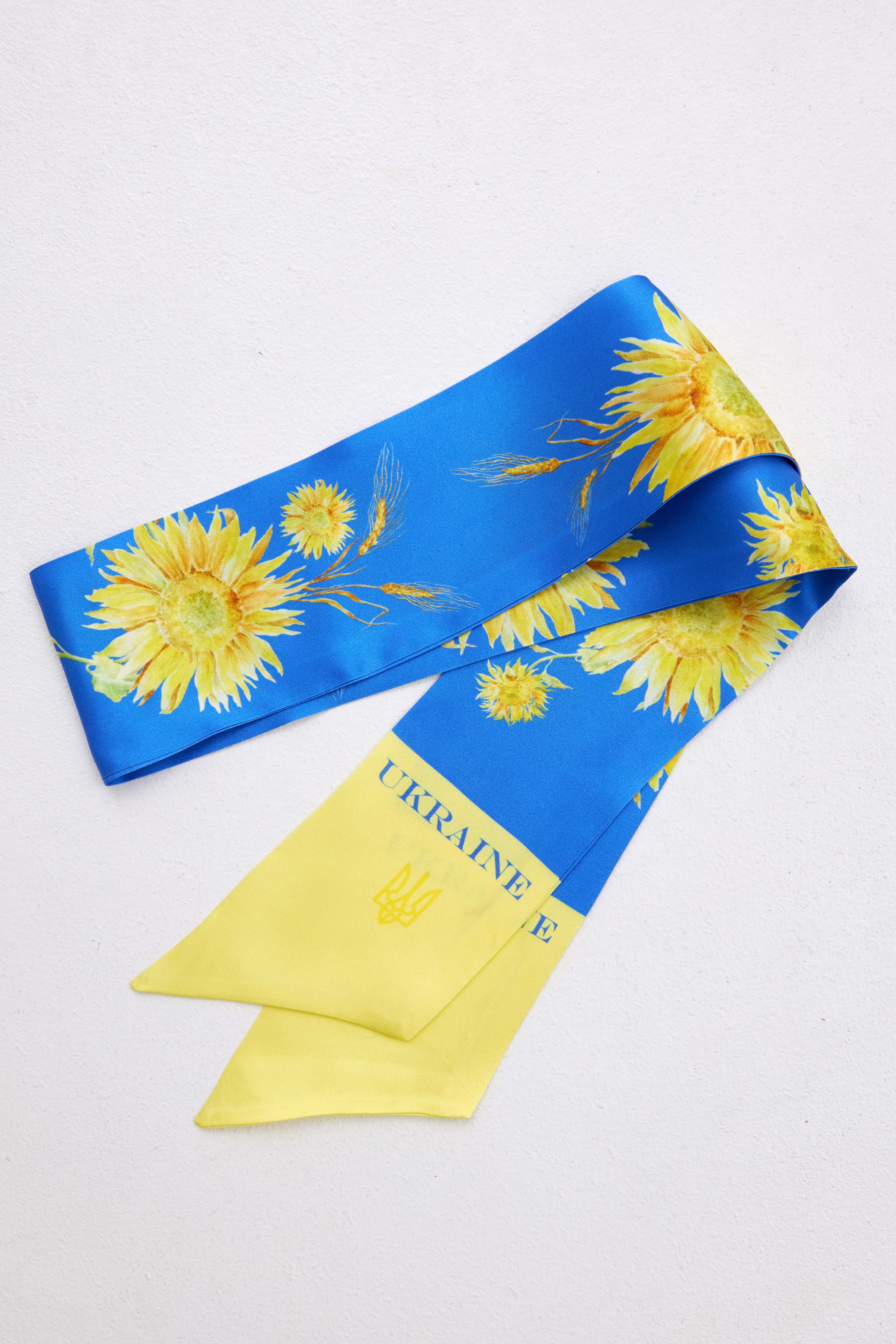 Набір подарунковий хустка і стрічка "Соняхи" - Image 6