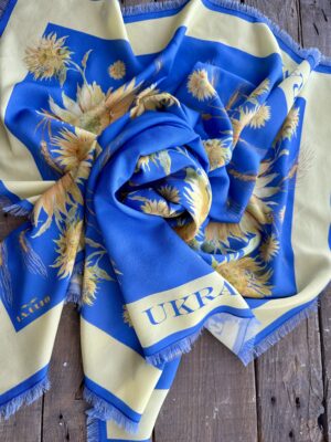 Вовняна хустка "Україна"